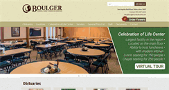 Desktop Screenshot of boulgerfuneralhome.com