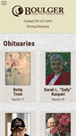 Mobile Screenshot of boulgerfuneralhome.com